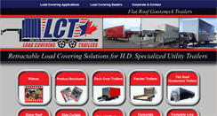 Desktop Screenshot of loadcoveringtrailers.com